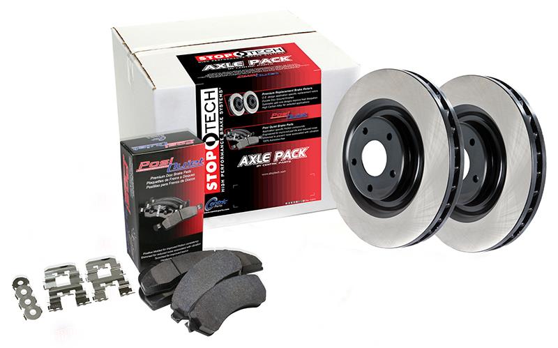 Centric OE Coated Front Brake Kit (2 Wheel)-Brake Pads - Performance-Grocery Getter Performance
