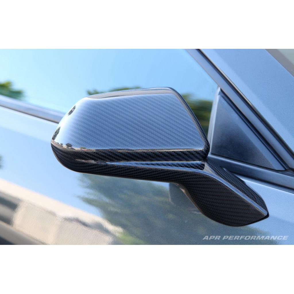 Chevrolet Camaro Carbon Fiber Replacement Mirror Covers 2016 - 2024-Mirror Covers-Grocery Getter Performance