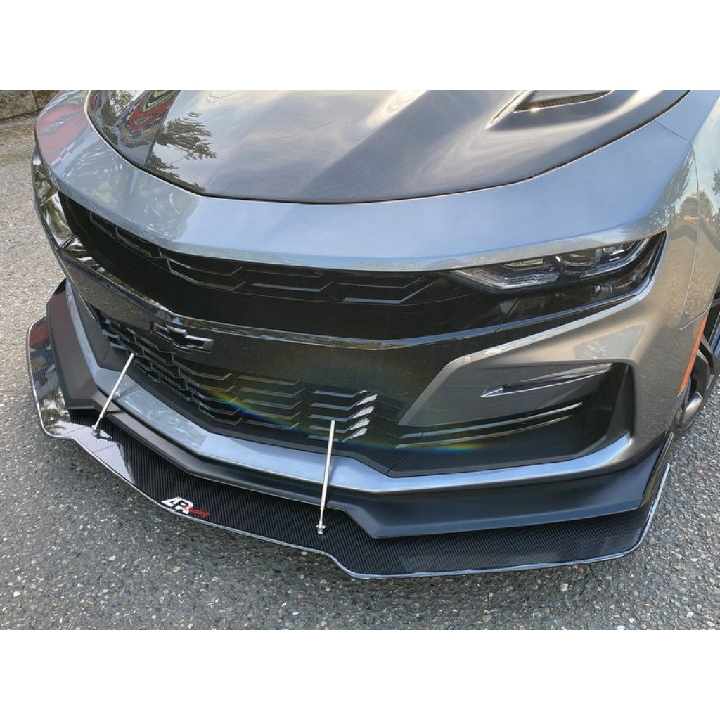 Chevrolet Camaro SS 1LE Carbon Fiber Front Wind Splitter 2019 - 2024-Front Wind Splitter-Grocery Getter Performance