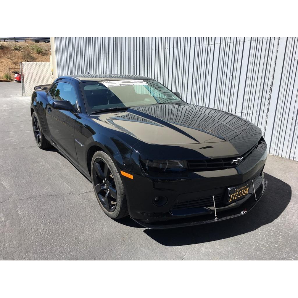 Chevrolet Camaro V6 Carbon Fiber Front Wind Splitter 2014 - 2015-Front Wind Splitter-Grocery Getter Performance