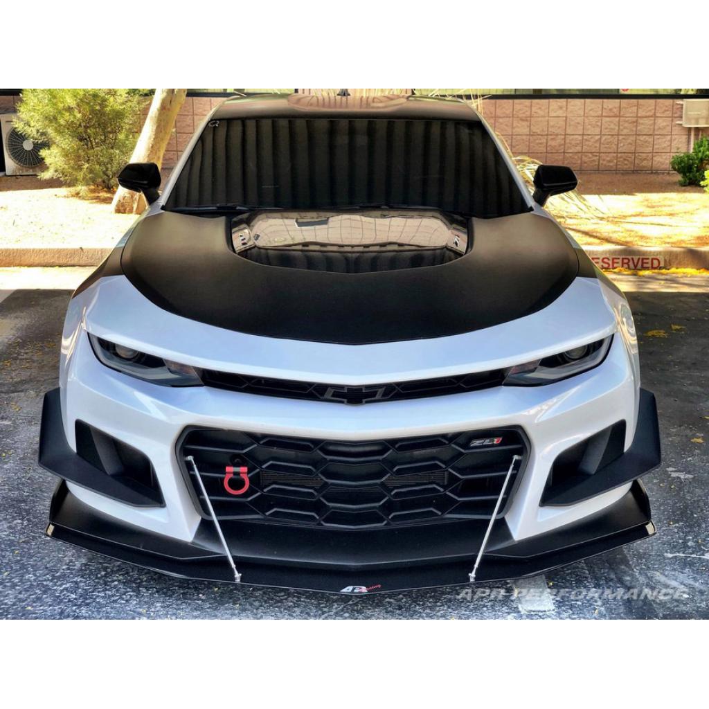 Chevrolet Camaro ZL1 1LE Carbon Fiber Front Wind Splitter 2017 - 2024-Front Wind Splitter-Grocery Getter Performance