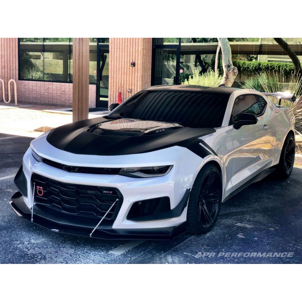 Chevrolet Camaro ZL1 1LE Carbon Fiber Front Wind Splitter 2017 - 2024-Front Wind Splitter-Grocery Getter Performance