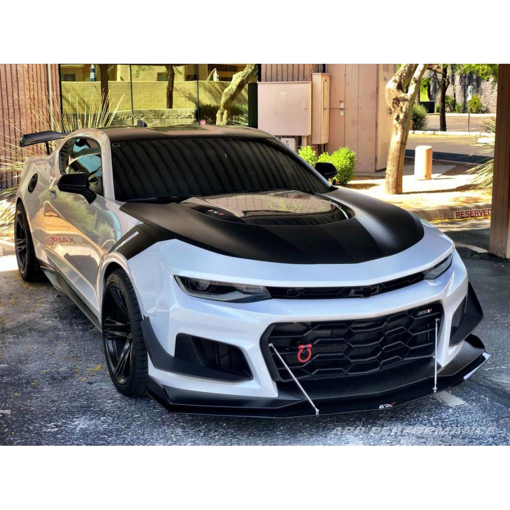 Chevrolet Camaro ZL1 1LE Carbon Fiber Front Wind Splitter 2017 - 2024-Front Wind Splitter-Grocery Getter Performance
