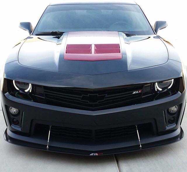 Chevrolet Camaro ZL1 Carbon Fiber Front Wind Splitter 2012 - 2015-Front Wind Splitter-Grocery Getter Performance