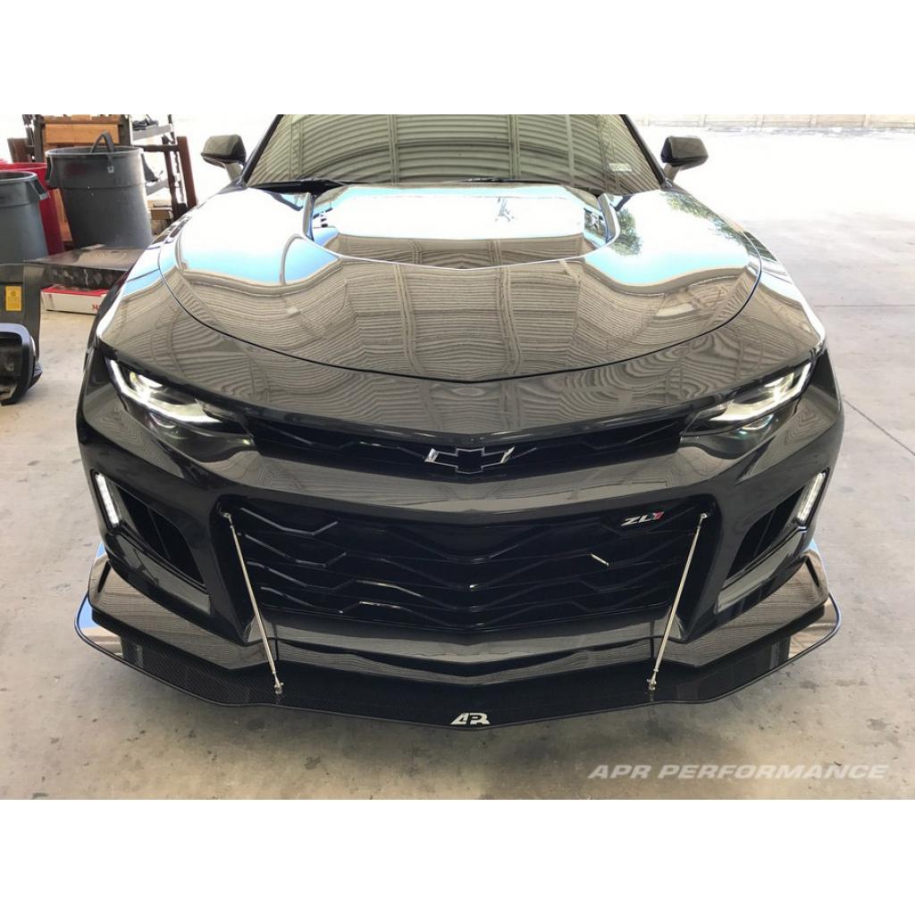 Chevrolet Camaro ZL1 Carbon Fiber Front Wind Splitter 2017 - 2024-Front Wind Splitter-Grocery Getter Performance