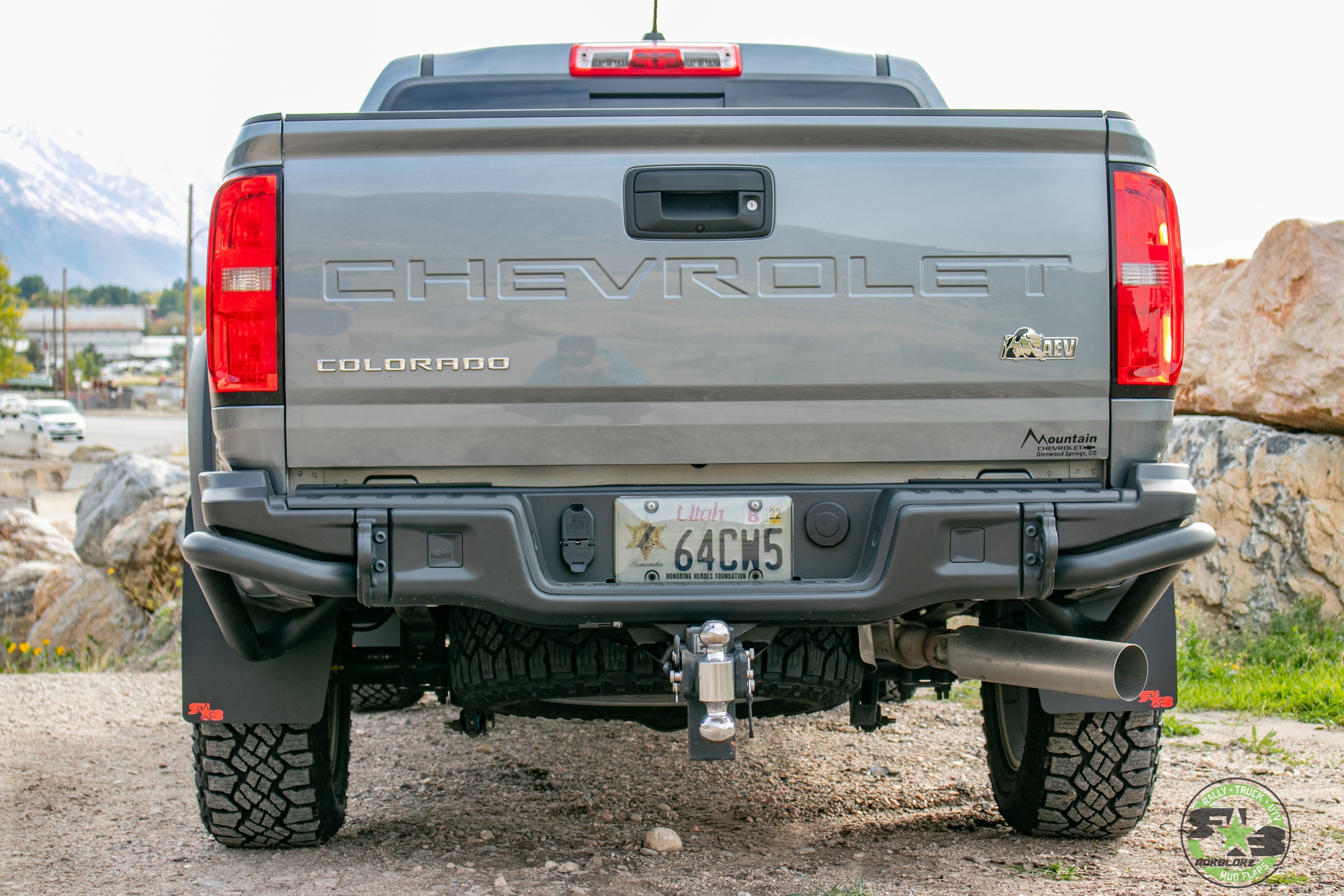 Chevrolet Colorado ZR2 2017-2022 Mud Flaps