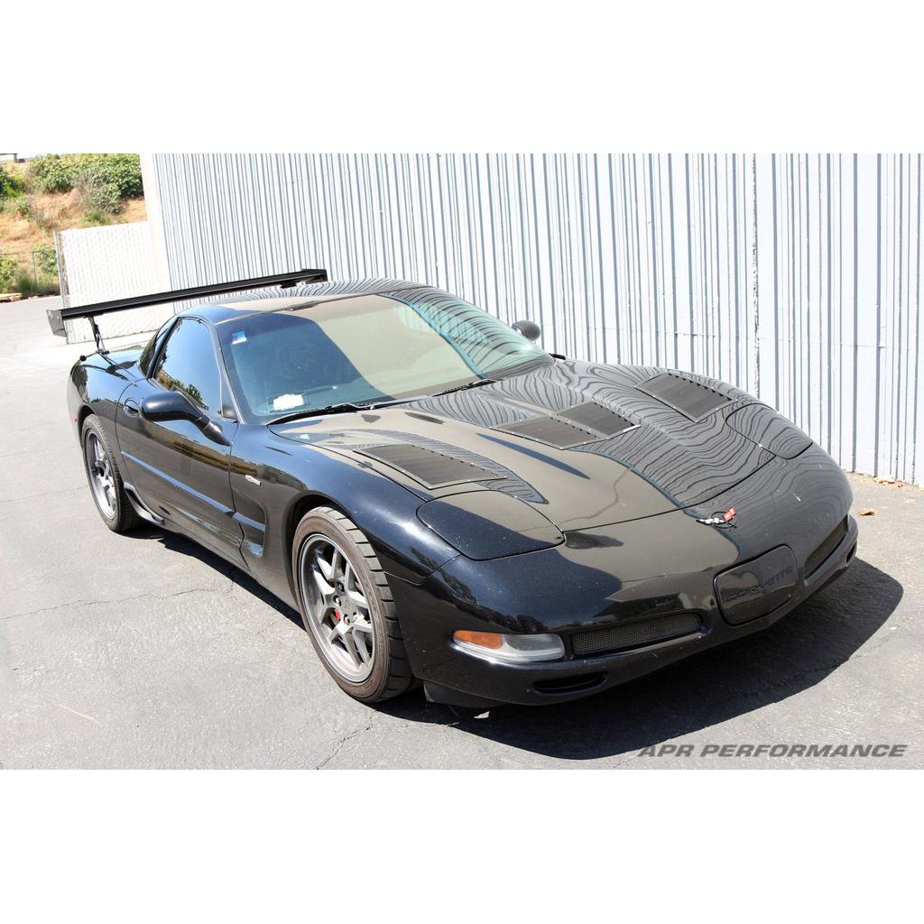 Chevrolet Corvette C5 GT250 67" Carbon Fiber Adjustable Wing-GT-250 Wing-Grocery Getter Performance