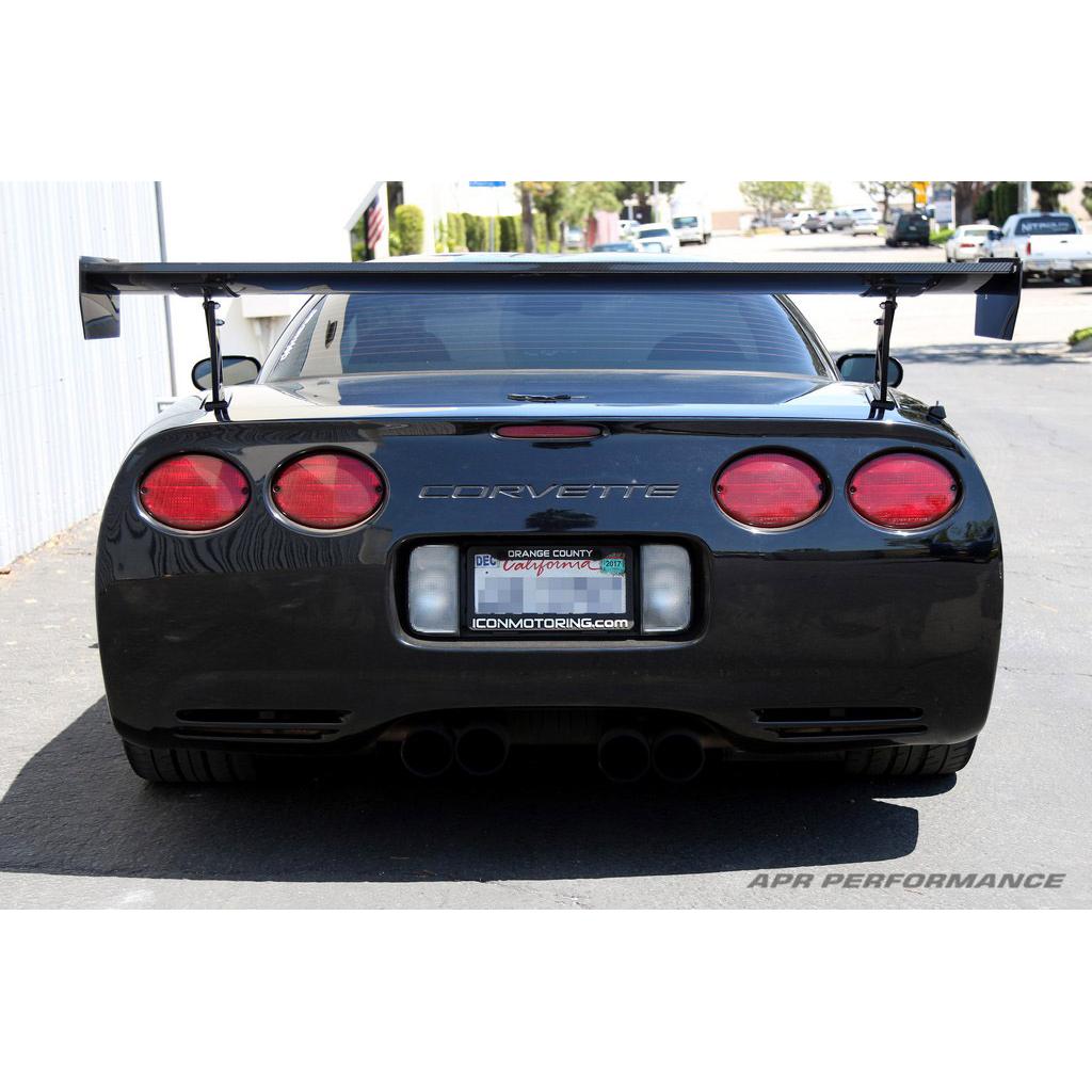 Chevrolet Corvette C5 GT250 67" Carbon Fiber Adjustable Wing-GT-250 Wing-Grocery Getter Performance