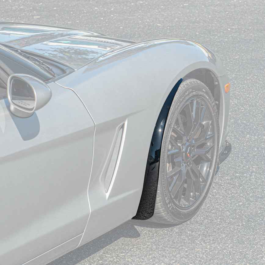 Chevrolet Corvette C6 Base Front Guards Mud Flaps