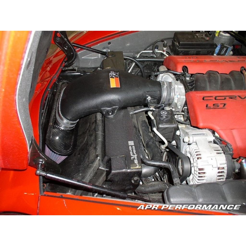 Chevrolet Corvette C6 / C6 Z06 Carbon Fiber Radiator Support Cover-Cooling Plate-Grocery Getter Performance