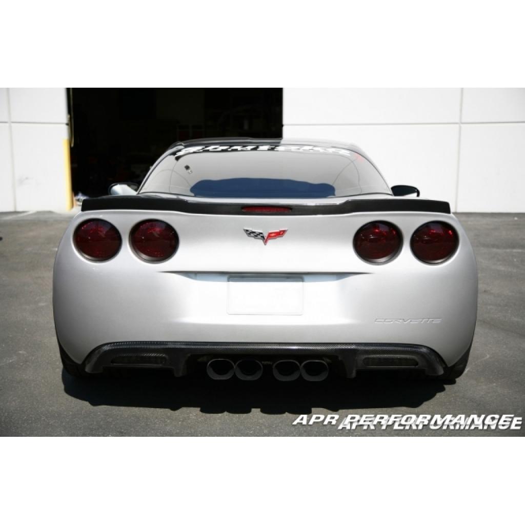 Chevrolet Corvette C6 / C6 Z06 Carbon Fiber Rear Deck Spoiler-Rear spoiler-Grocery Getter Performance