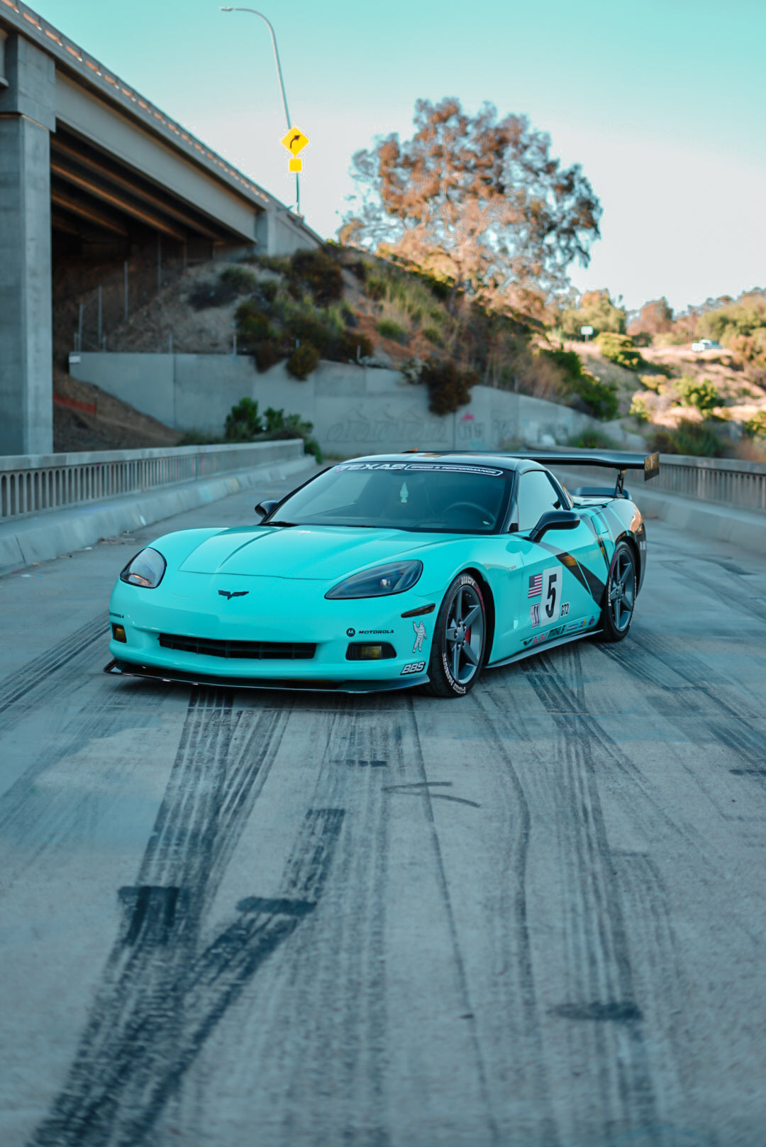 Chevrolet Corvette C6 / C6 Z06 GTC500 Carbon Fiber Adjustable Wing-GTC-500 Wing-Grocery Getter Performance