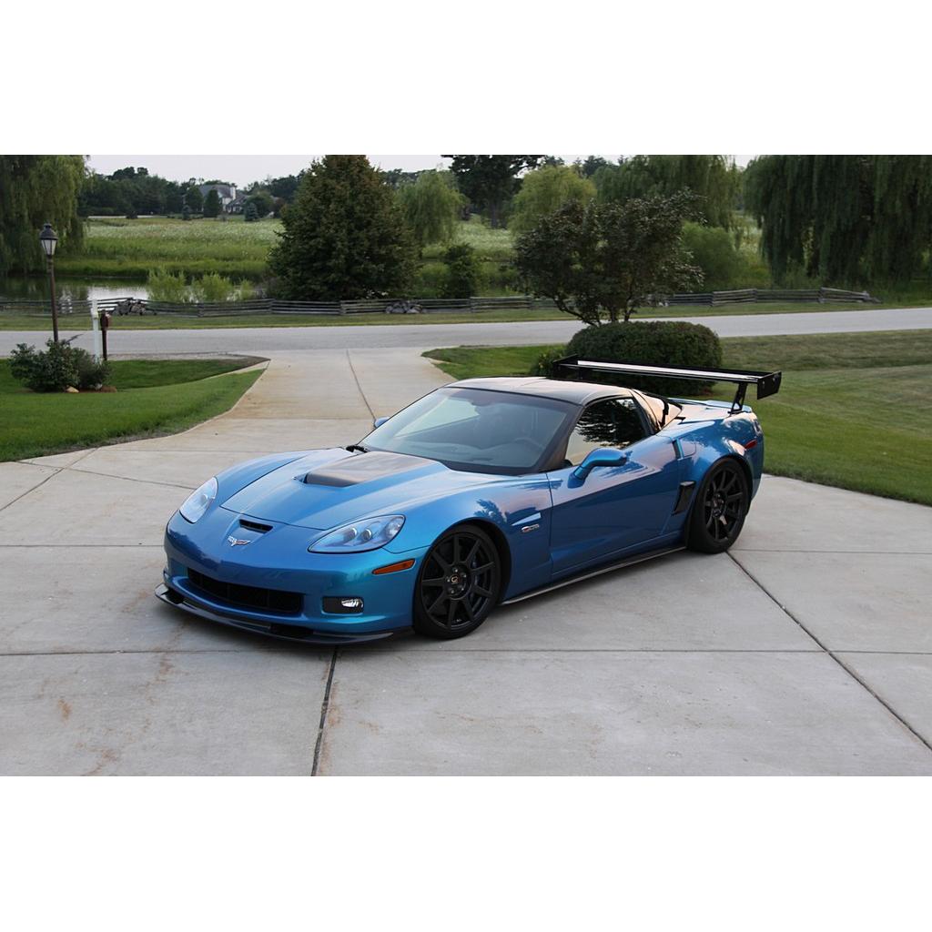 Chevrolet Corvette C6 GT250 71" Carbon Fiber Adjustable Wing-GT-250 Wing-Grocery Getter Performance