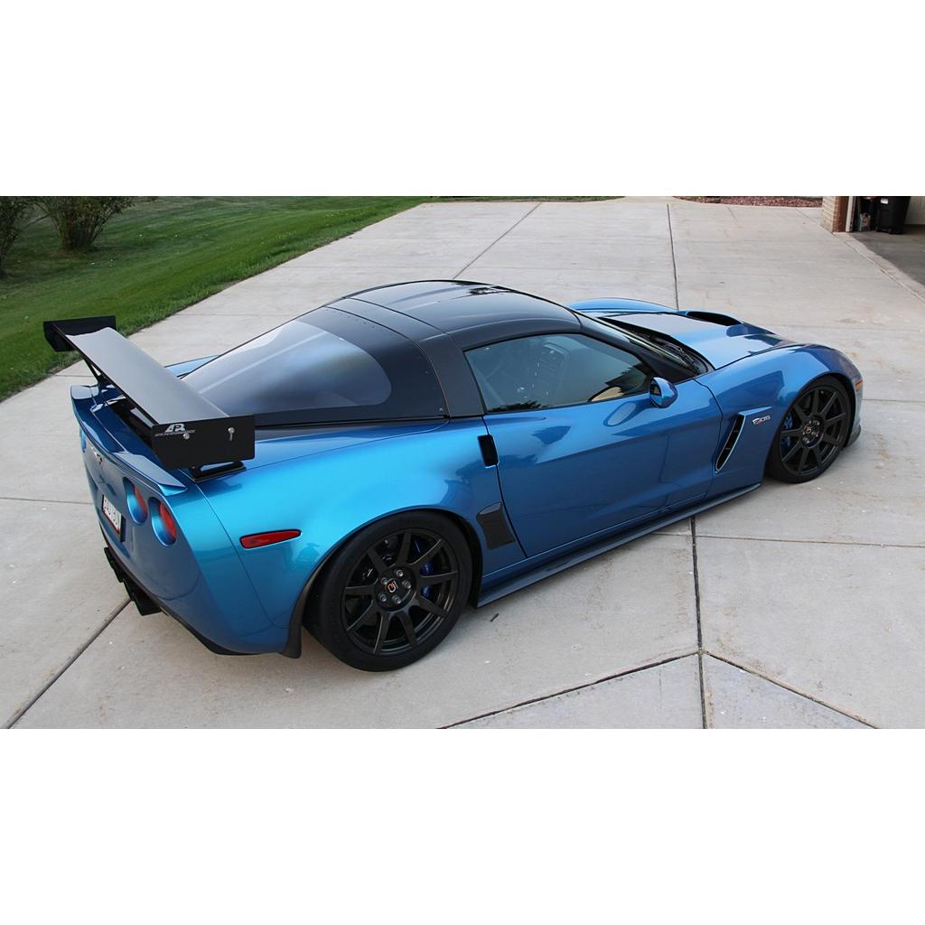 Chevrolet Corvette C6 GT250 71" Carbon Fiber Adjustable Wing-GT-250 Wing-Grocery Getter Performance