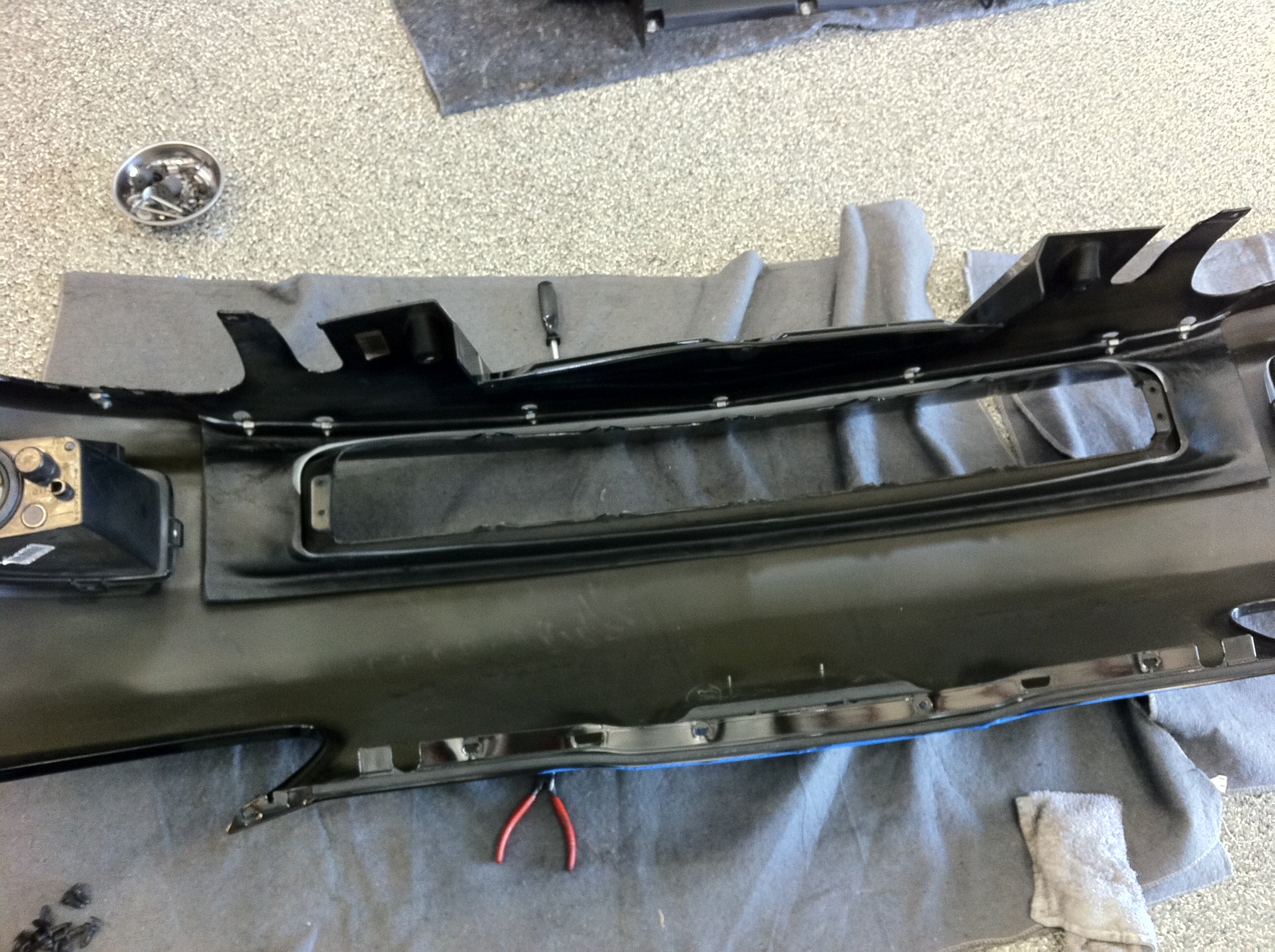 Chevrolet Corvette C6 Z06 Bumper Reinforcement ( Z06 / Grand Sport only)-Front Air Dam-Grocery Getter Performance