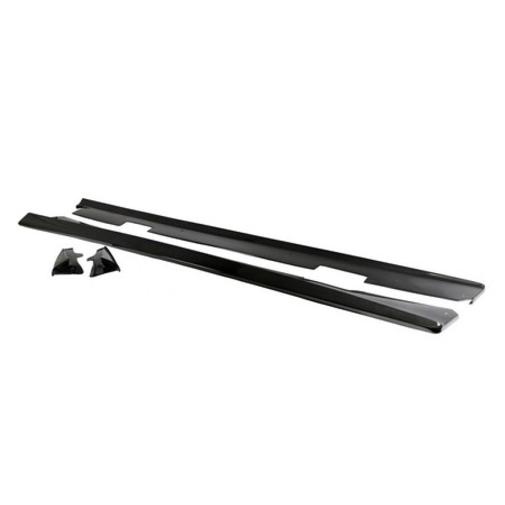 Chevrolet Corvette C6 Z06 Carbon Fiber Side Rocker Extensions/ Side Skirt (Fits Z06 and Grand Sport)-Side Rocker Extensions-Grocery Getter Performance