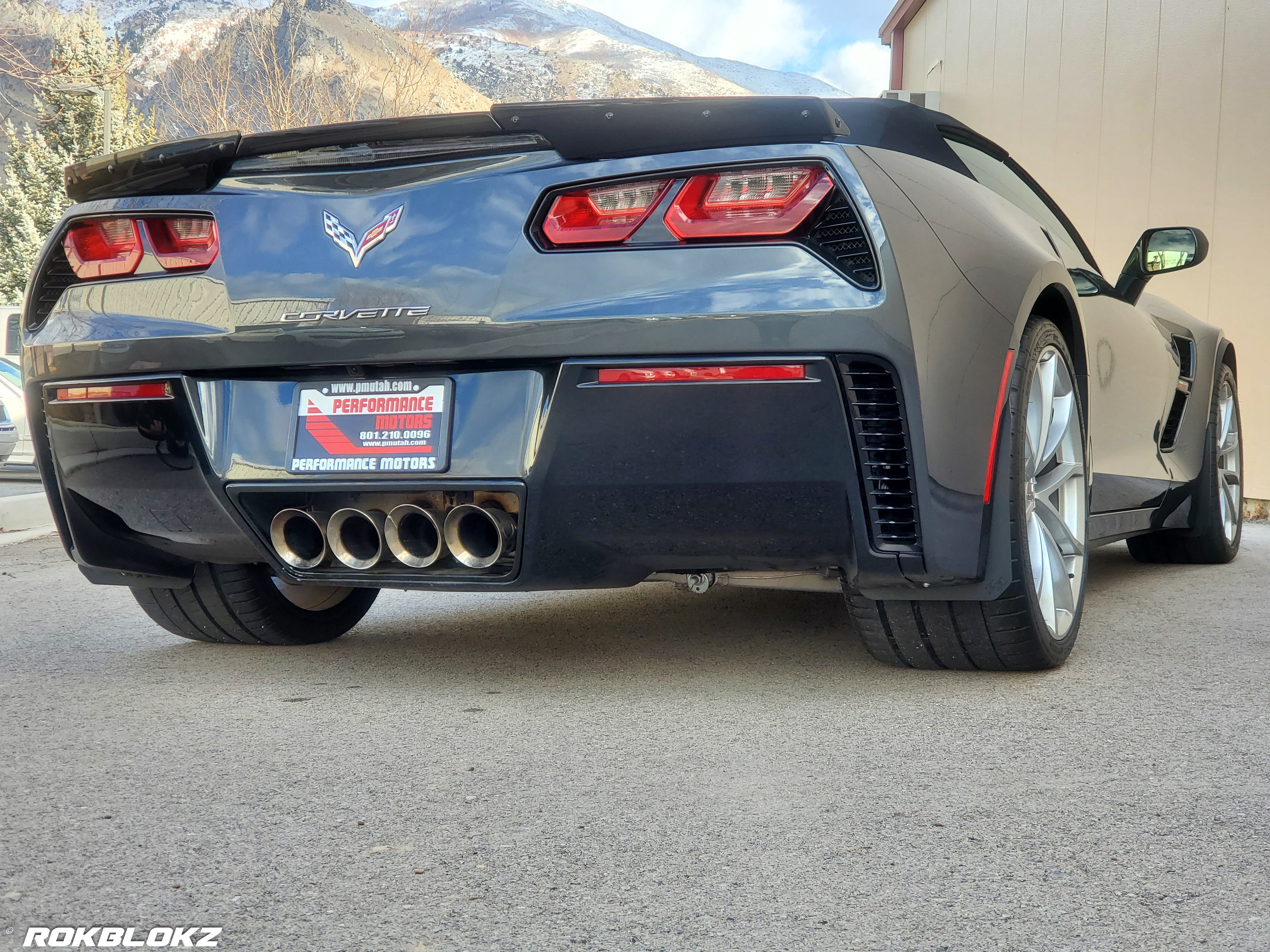 Chevrolet Corvette C7 2014-2019 Splash Guards
