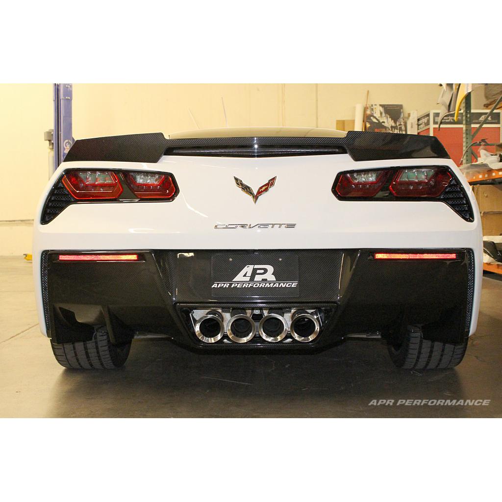 Chevrolet Corvette C7 / C7 Z06 Carbon Fiber Exhaust Heat Shields-Heat Shield-Grocery Getter Performance