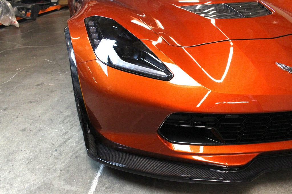 Chevrolet Corvette C7/ C7 Z06 Carbon Fiber Front Airdam/ Lip-Front Air Dam-Grocery Getter Performance
