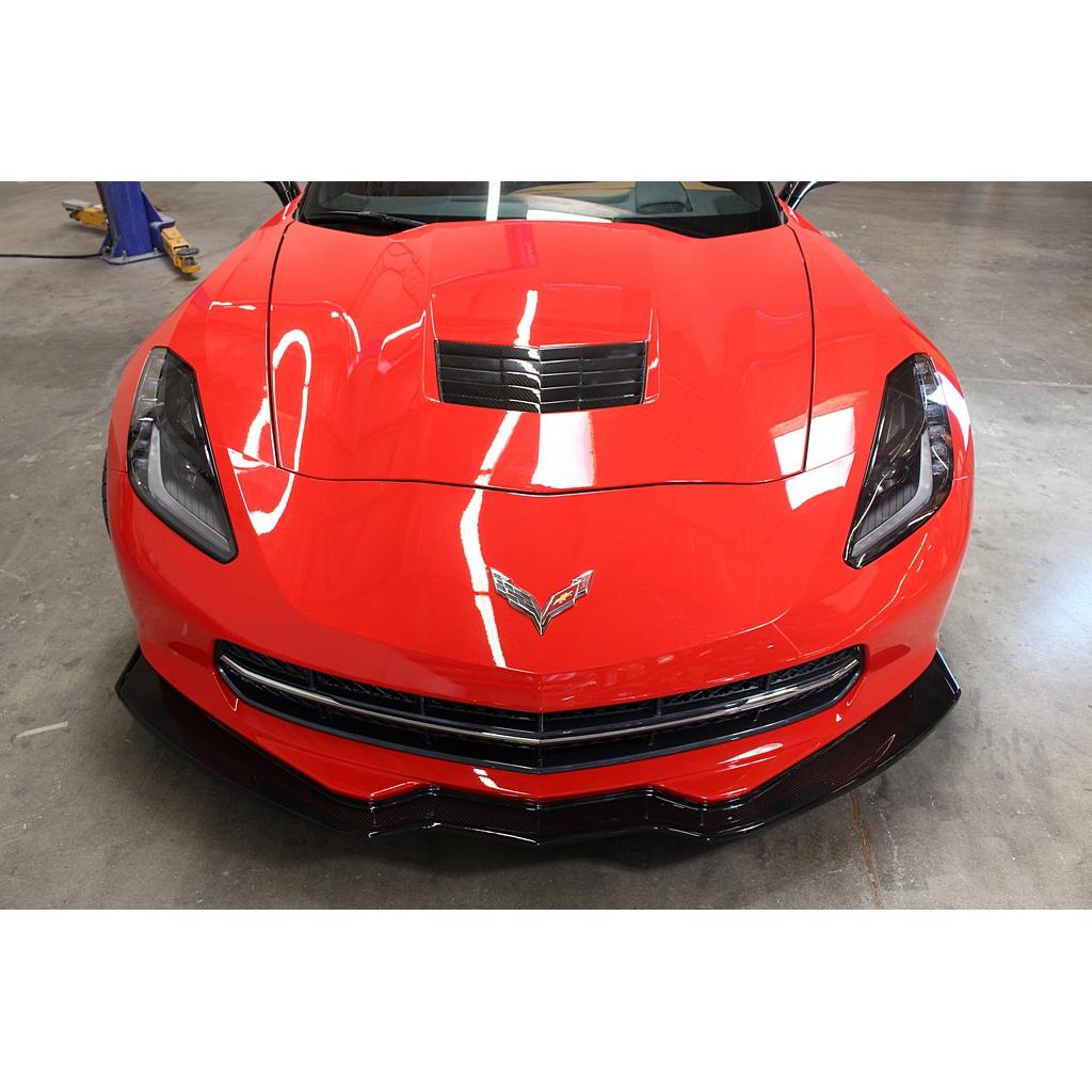 Chevrolet Corvette C7/ C7 Z06 Carbon Fiber Front Airdam/ Lip-Front Air Dam-Grocery Getter Performance