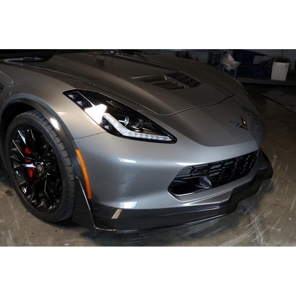 Chevrolet Corvette C7/ C7 Z06 Carbon Fiber Front Airdam/ Lip-Front Air Dam-Grocery Getter Performance