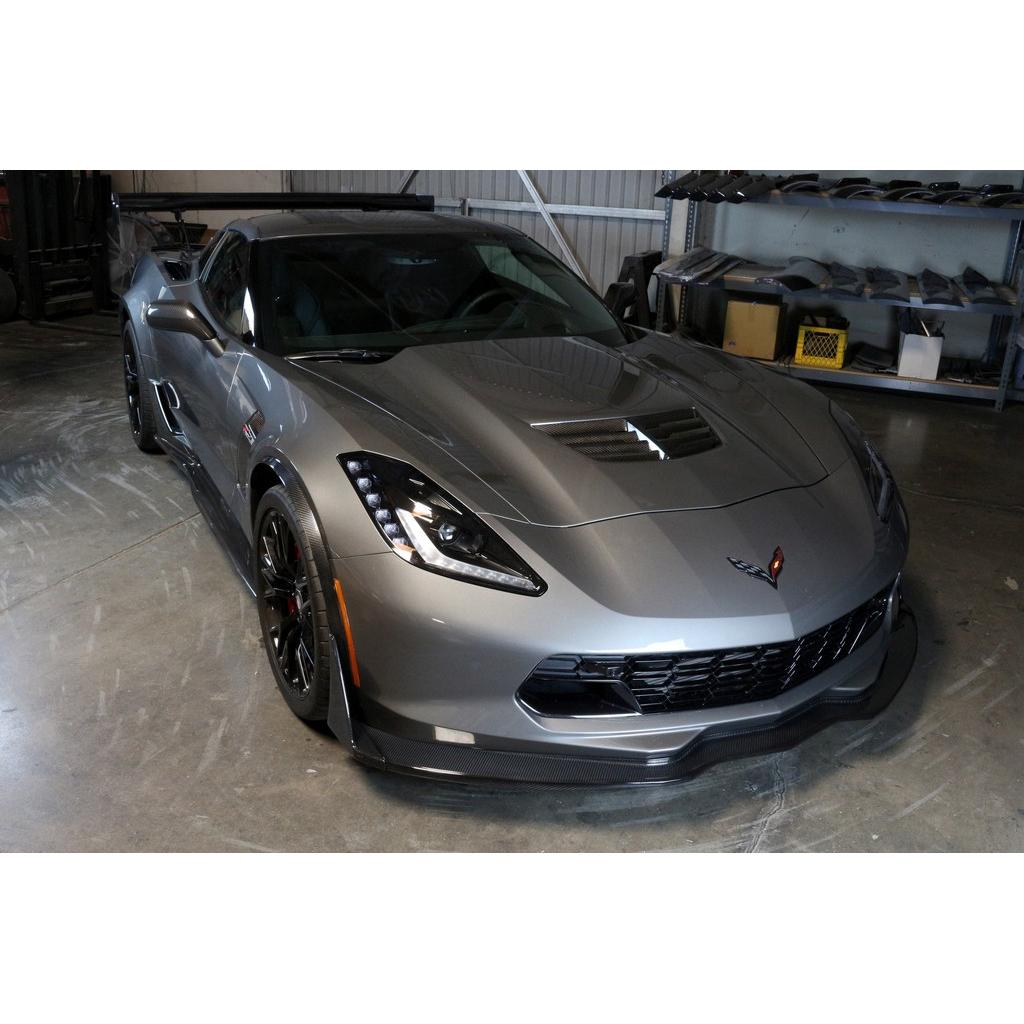 Chevrolet Corvette C7/ C7 Z06 Carbon Fiber Front Airdam/ Lip-Front Air Dam-Grocery Getter Performance