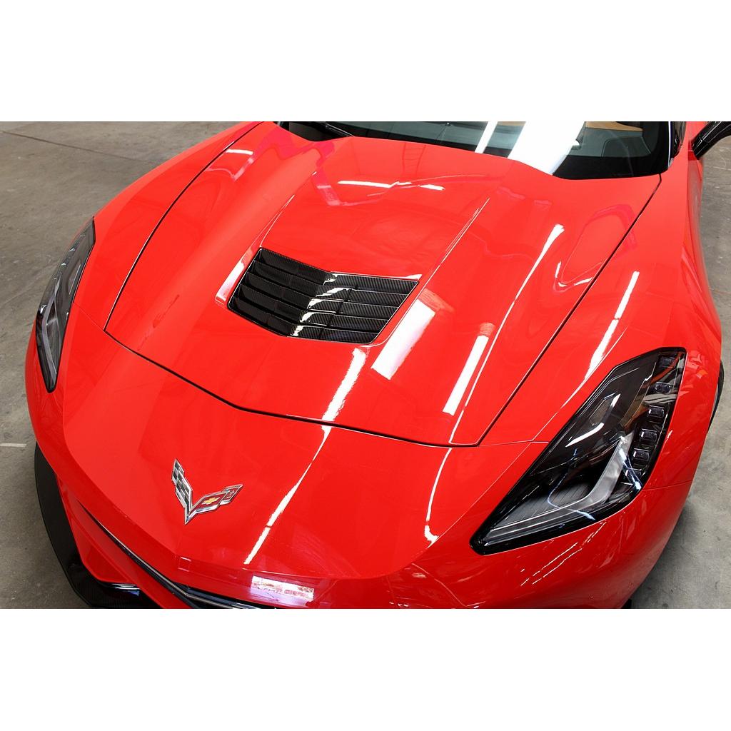 Chevrolet Corvette C7 C7 Z06 Carbon Fiber Hood Vent-Hood Vent-Grocery Getter Performance