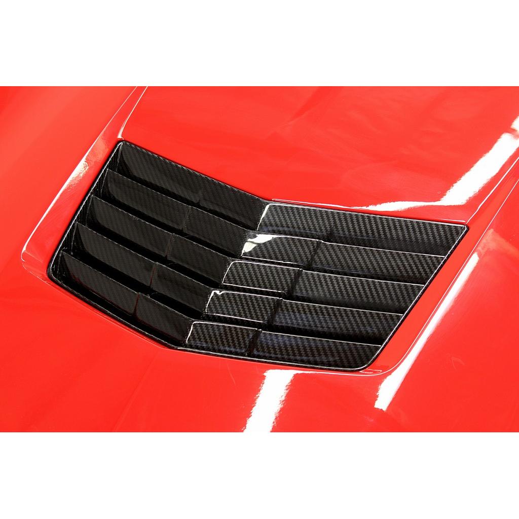 Chevrolet Corvette C7 C7 Z06 Carbon Fiber Hood Vent-Hood Vent-Grocery Getter Performance