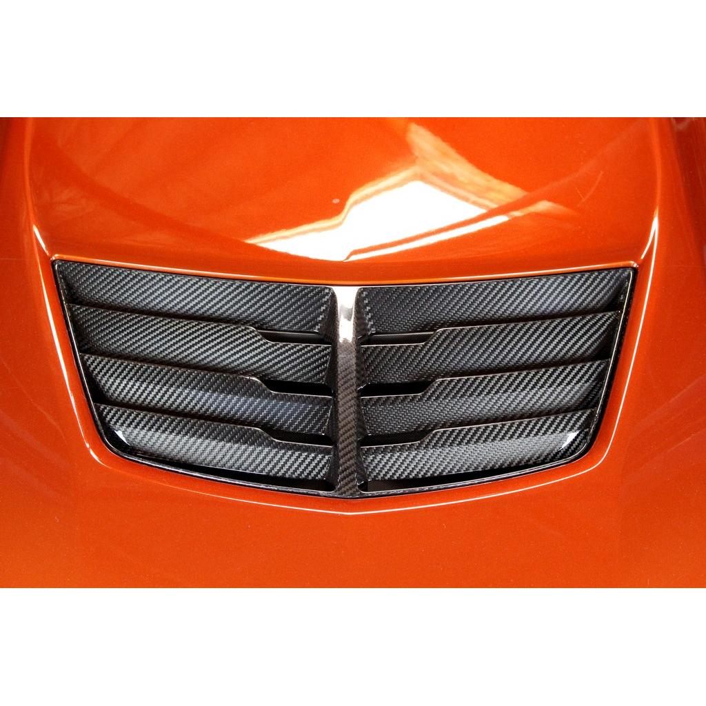 Chevrolet Corvette C7 C7 Z06 Carbon Fiber Hood Vent-Hood Vent-Grocery Getter Performance