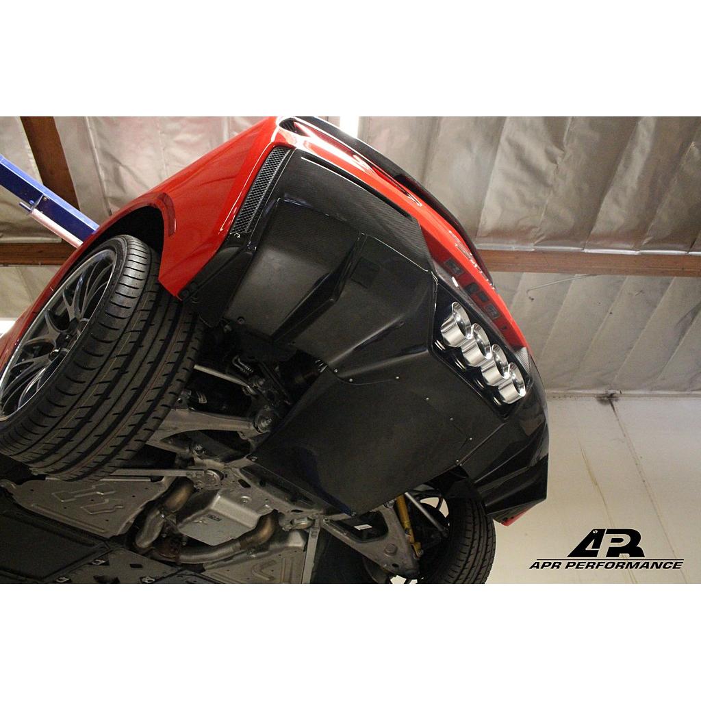Chevrolet Corvette C7 Carbon Fiber Rear Diffuser Undertray-Undertray-Grocery Getter Performance