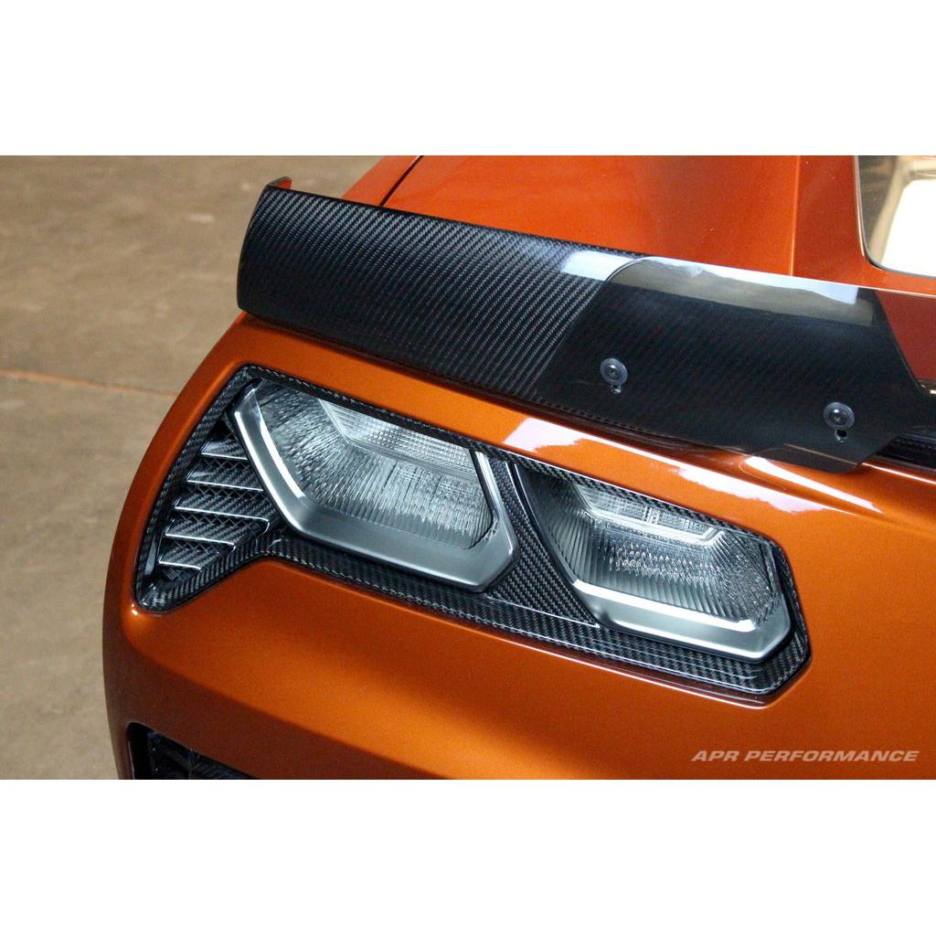 Chevrolet Corvette C7 Carbon Fiber Rear Tail Light Bezels-Carbon Fiber Enhancement Parts-Grocery Getter Performance