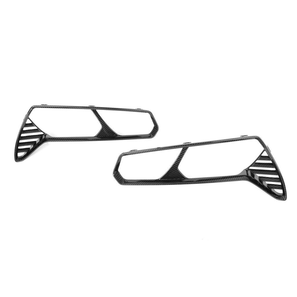 Chevrolet Corvette C7 Carbon Fiber Rear Tail Light Bezels-Carbon Fiber Enhancement Parts-Grocery Getter Performance