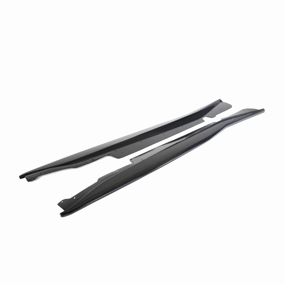 Chevrolet Corvette C7 Carbon Fiber Side Rocker Extensions/ Side Skirt-Side Rocker Extensions-Grocery Getter Performance