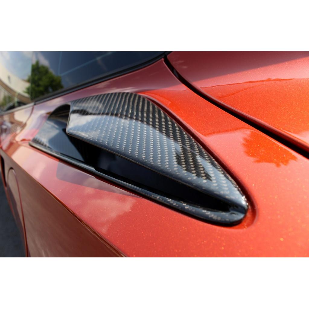 Chevrolet Corvette C7 Stingray / C7 Z06 Carbon Fiber Quarter Panel Intake Vents-Air ducts-Grocery Getter Performance