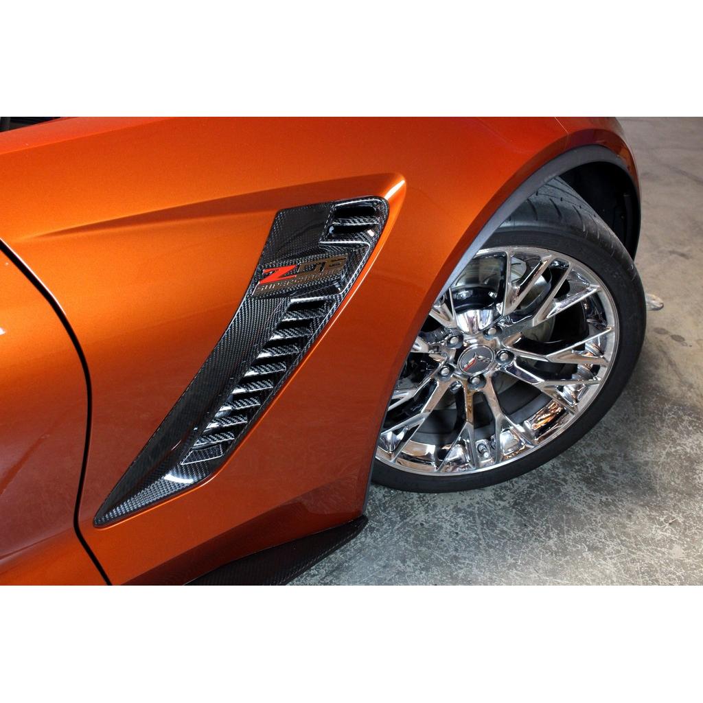 Chevrolet Corvette C7 Z06 Carbon Fiber Fender Vents-Fender Vent-Grocery Getter Performance