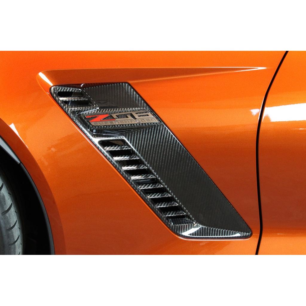 Chevrolet Corvette C7 Z06 Carbon Fiber Fender Vents-Fender Vent-Grocery Getter Performance
