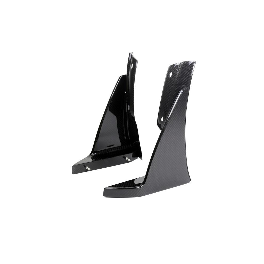 Chevrolet Corvette C7 Z06 Carbon Fiber Front Bumper Canards and Spats-Front Bumper Canards-Grocery Getter Performance