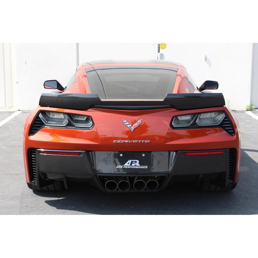 Chevrolet Corvette C7 Z06 Carbon Fiber Rear Deck Track Pack Spoiler-Rear spoiler-Grocery Getter Performance