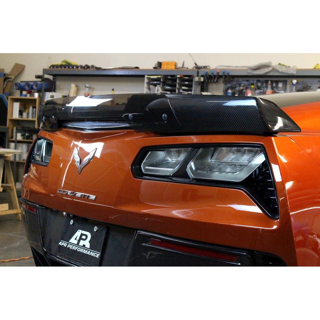 Chevrolet Corvette C7 Z06 Carbon Fiber Rear Deck Track Pack Spoiler-Rear spoiler-Grocery Getter Performance