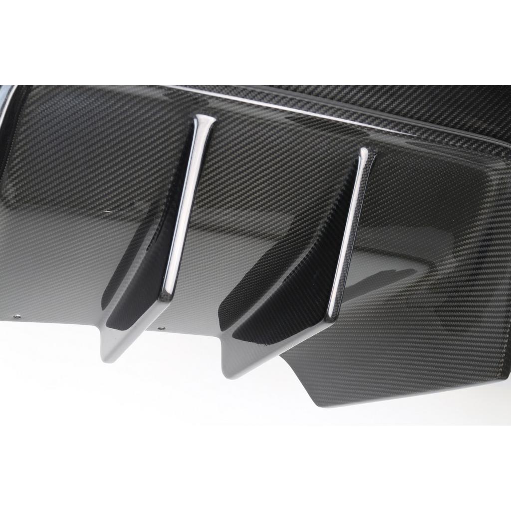 Chevrolet Corvette C7 Z06 Carbon Fiber Rear Diffuser (Version 2)-Rear Diffuser-Grocery Getter Performance