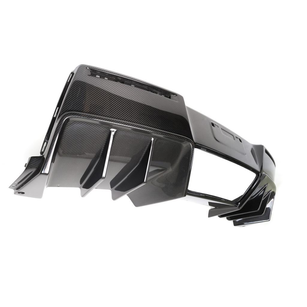 Chevrolet Corvette C7 Z06 Carbon Fiber Rear Diffuser (Version 2)-Rear Diffuser-Grocery Getter Performance