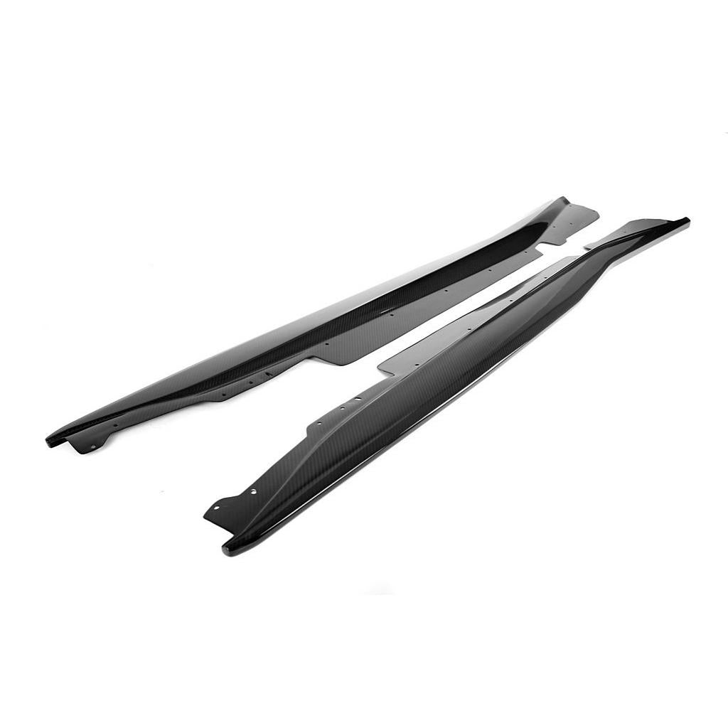 Chevrolet Corvette C7 Z06 Carbon Fiber Side Rocker Extensions/ Side Skirts-Side Rocker Extensions-Grocery Getter Performance