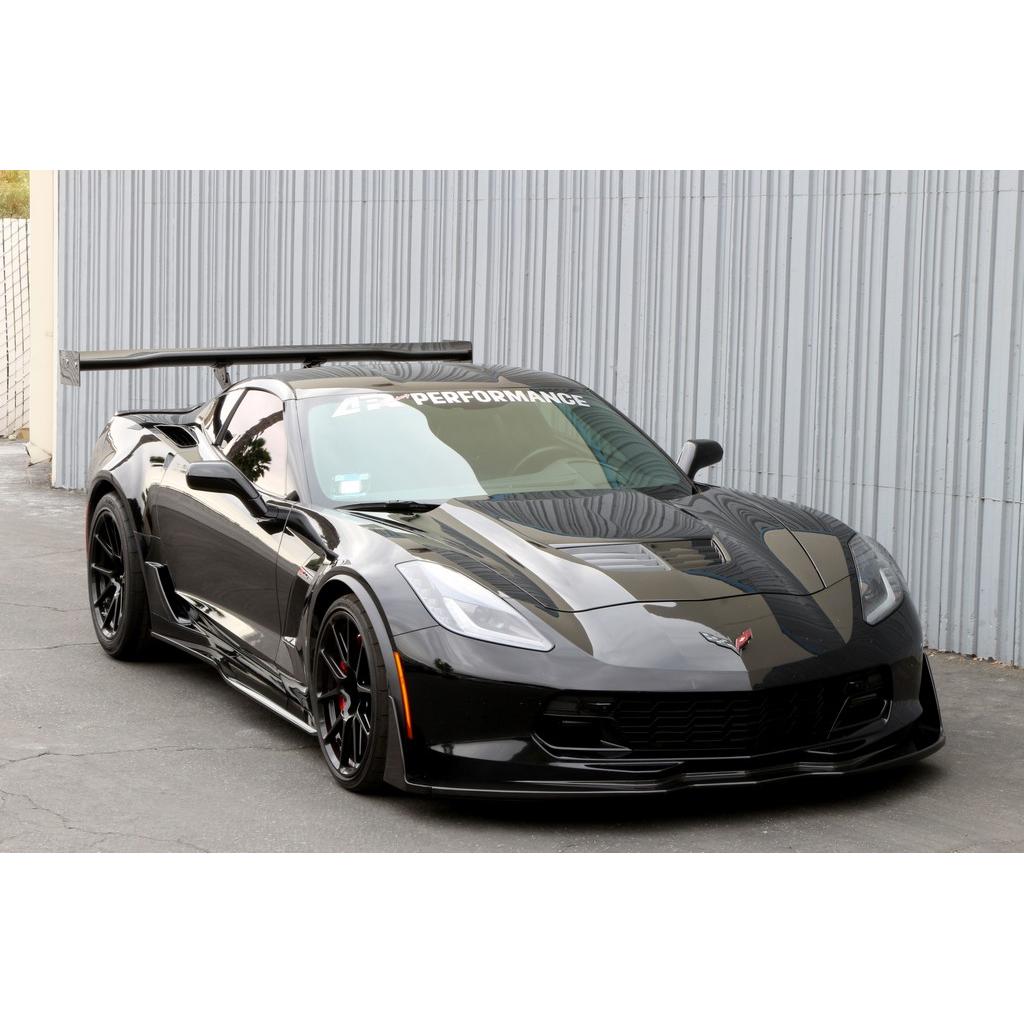 Chevrolet Corvette C7 Z06 / Grand Sport GTC500 Chassis Mount Carbon Fiber Adjustable Wing-GTC-500 Wing-Grocery Getter Performance