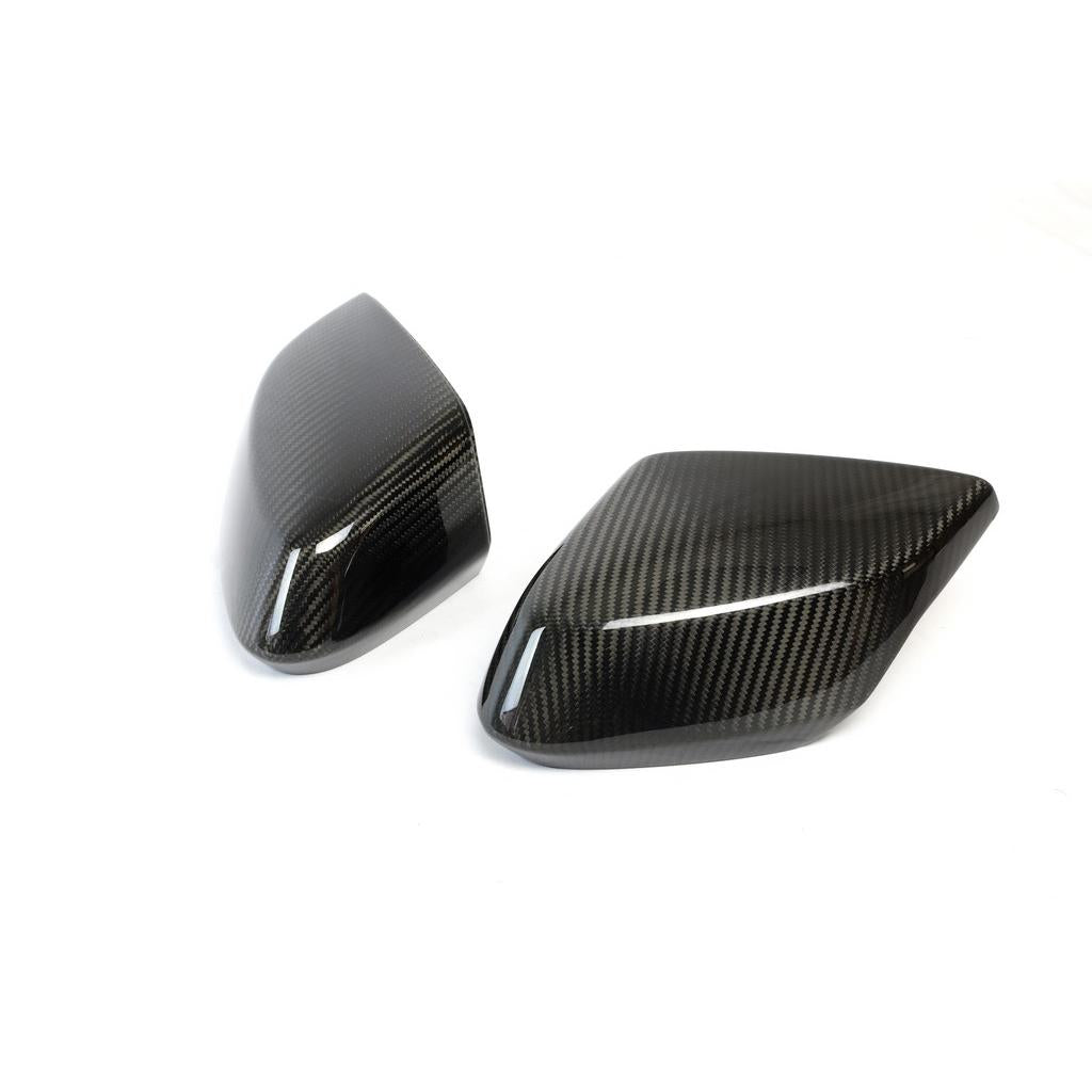 Chevrolet Corvette C8 & C8 Z06 Carbon Fiber Replacement Mirror Covers-Mirror Covers-Grocery Getter Performance