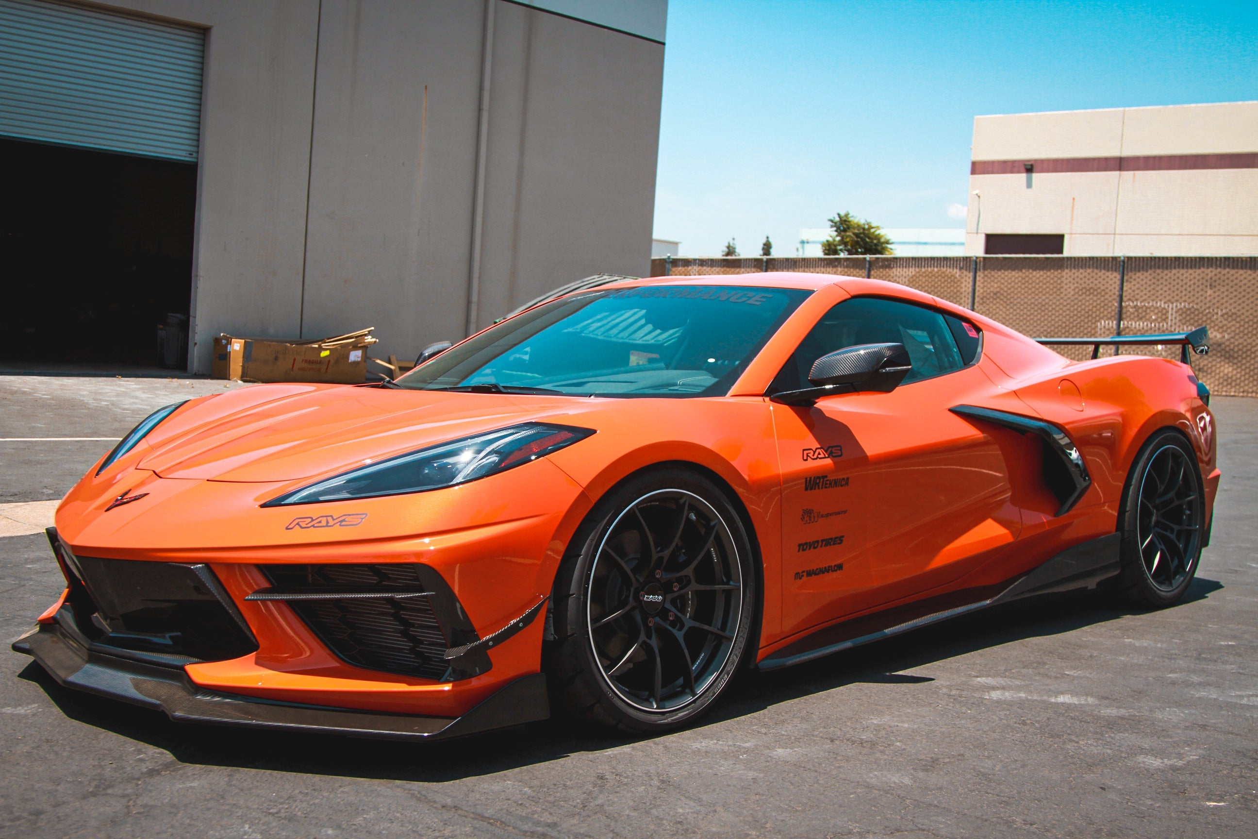 Chevrolet Corvette C8 Carbon Fiber Aero Kit-Aero kit-Grocery Getter Performance