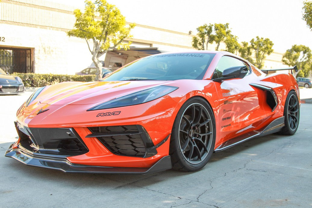 Chevrolet Corvette C8 Carbon Fiber Aero Kit-Aero kit-Grocery Getter Performance
