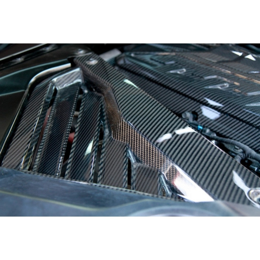 Chevrolet Corvette C8 Carbon Fiber Engine Plenum Cover, Appearance Panels, and Package-Engine Bay Enhancement-Grocery Getter Performance