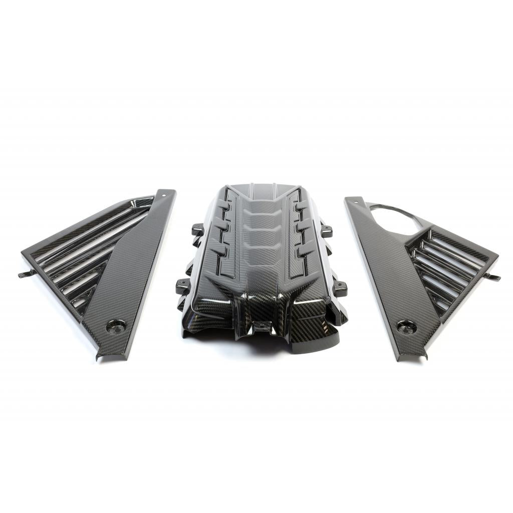 Chevrolet Corvette C8 Carbon Fiber Engine Plenum Cover, Appearance Panels, and Package-Engine Bay Enhancement-Grocery Getter Performance
