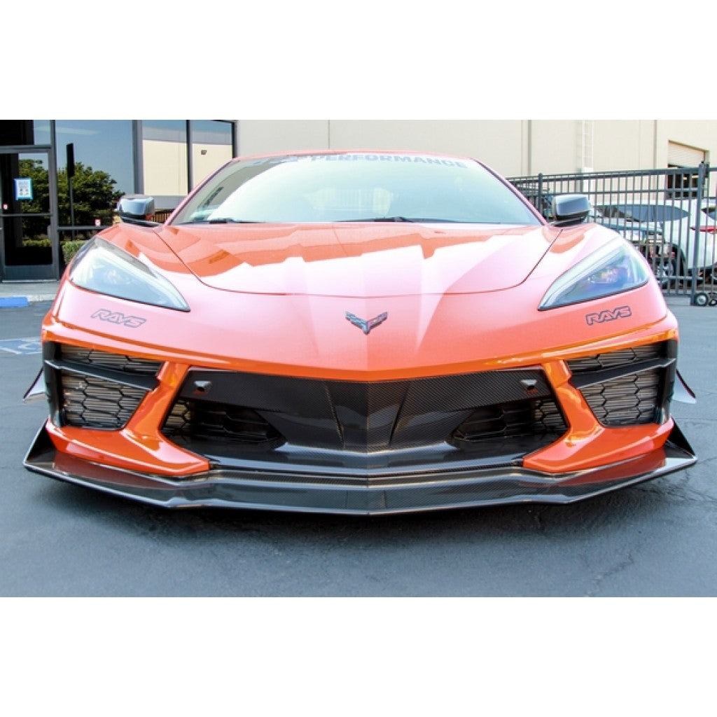 Chevrolet Corvette C8 Carbon Fiber Front Airdam/ Lip-Front Air Dam-Grocery Getter Performance