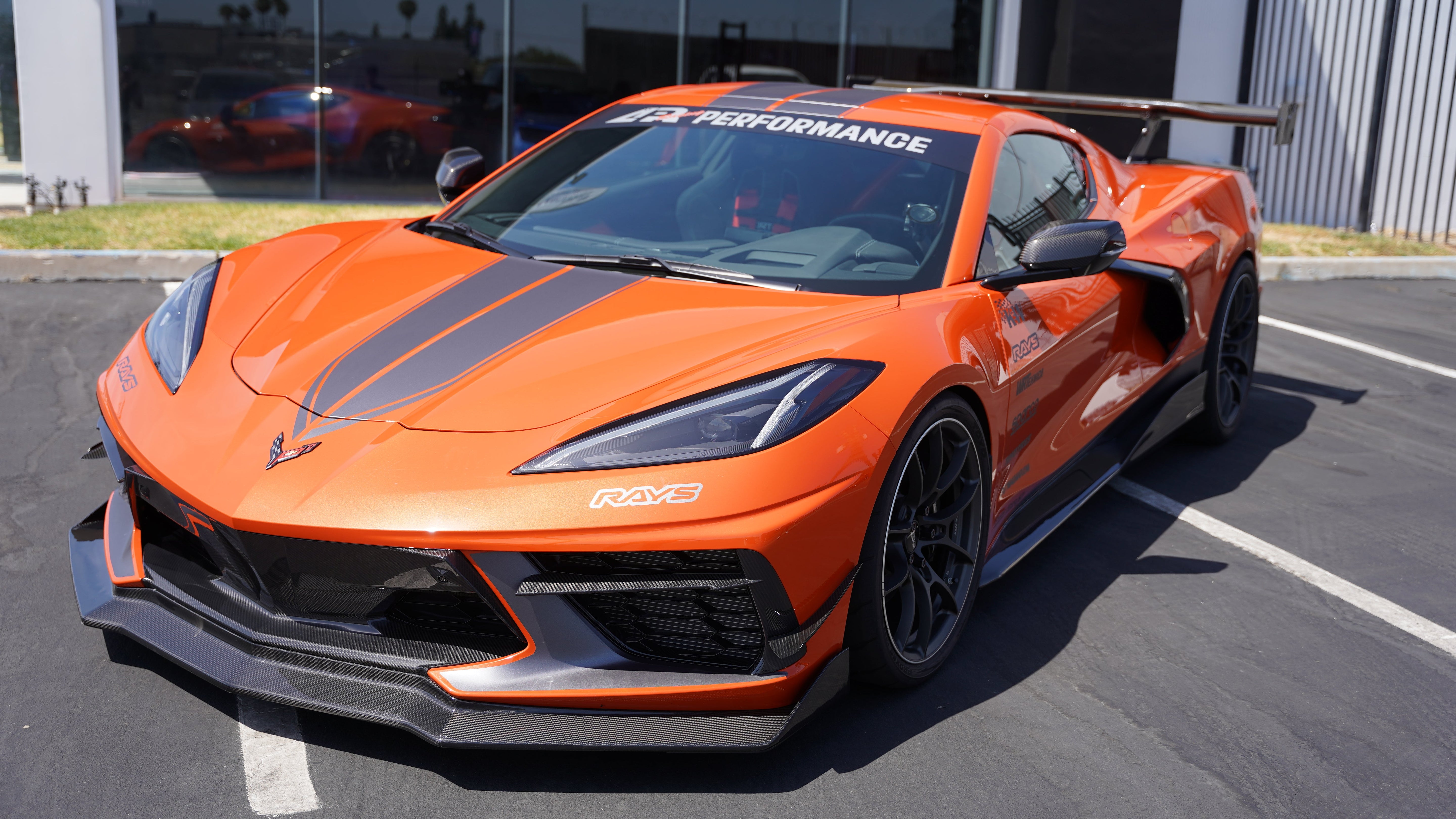 Chevrolet Corvette C8 Carbon Fiber Front Airdam/ Lip-Front Air Dam-Grocery Getter Performance